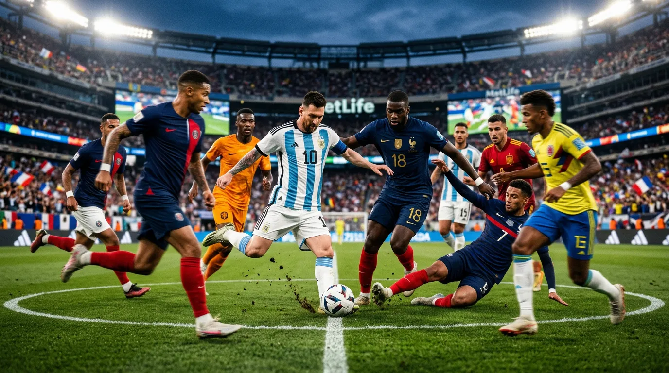 Les équipes favorites de la Coupe du Monde 2026
