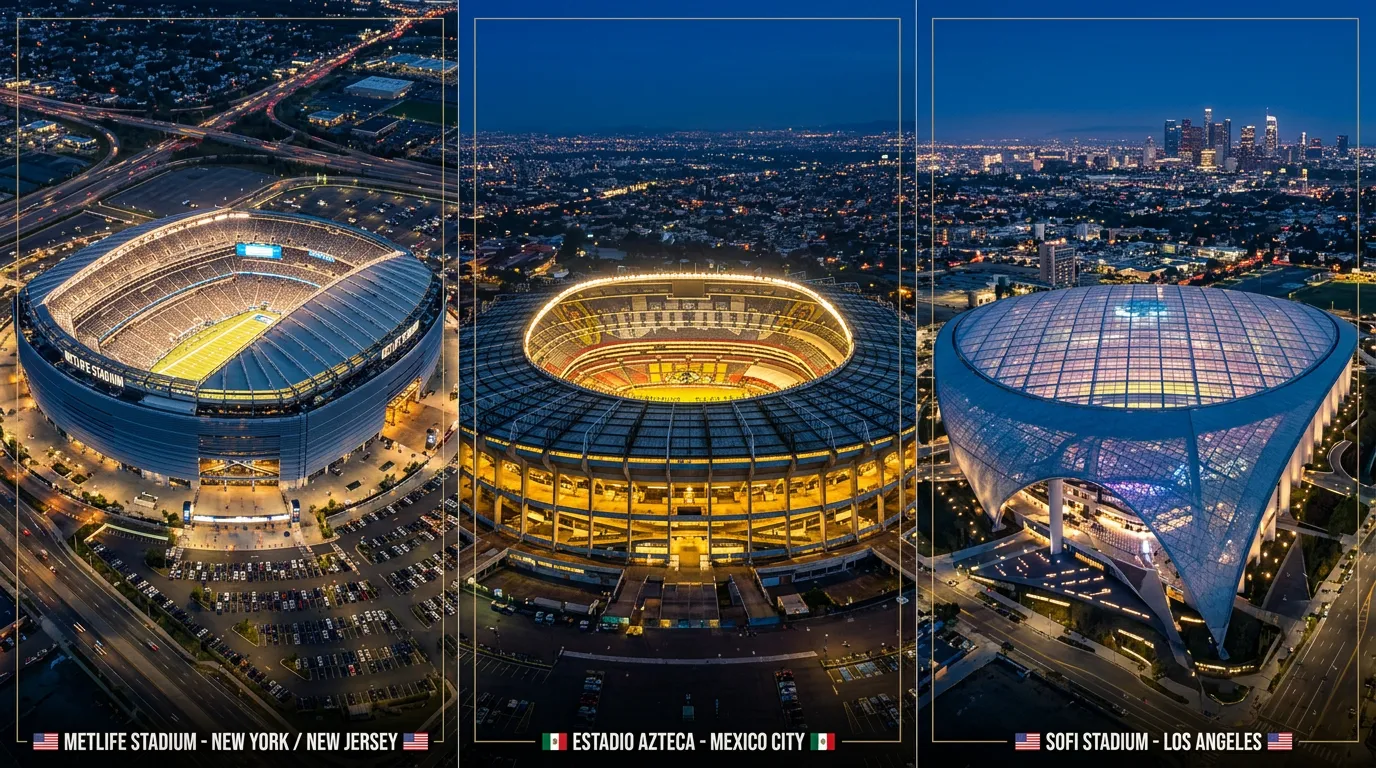 Stades de la Coupe du Monde 2026 aux États-Unis