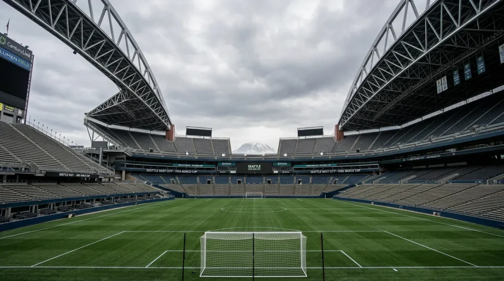 Lumen Field à Seattle, où la Belgique jouera son premier match du Mondial 2026 contre l'Égypte