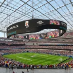 Le SoFi Stadium d'Inglewood près de Los Angeles, où la Belgique affrontera l'Iran le 21 juin 2026